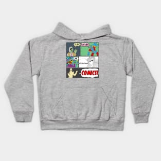 I'd Rather Be Reading Comics! Kids Hoodie